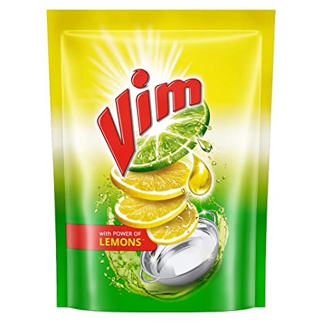 Vim Liquid Gel With Lemon (Pouch) 500ml